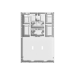 FRENTE PARA TECLA 2 CANALES CON DOBLE USB-C MONACO MACROLED, COLOR BLANCO