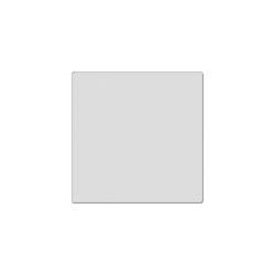 TAPA CIEGA MIGNON MONACO BLANCO MACROLED, BASTIDOR METALICO
