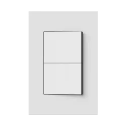 TECLA LIMA BLANCO, MACROLED, 2 CANALES, 1 VIA, AC250V, 10A MAX.