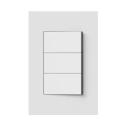 TECLA LIMA BLANCO, MACROLED, 3 CANALES, 1 VIA, AC250V, 10A MAX.