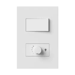 TECLA Y DIMMER LED LIMA BLANCO, MACROLED, 1 CANAL, 1 VIA, AC250V, 10A MAX. DIMMER 1A 220W