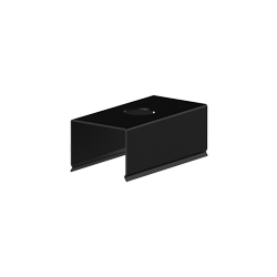 CLIP PARA PERFIL PAL-AP-N-5MM-8X9-2M MACROLED, NEGRO