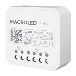 SMART SWITCH MACROLED AC90-250V 50/60HZ MAX 5A POR CANAL