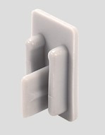TAPA LATERAL para Peine puente recto CBB de 2 P