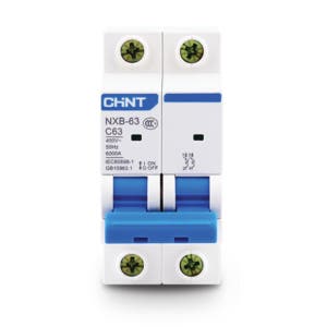 Int. Termomagnético CHINT NXB-63, In:4A, Icn:6kA, Curva C, 2-polos