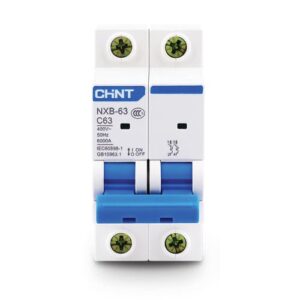 Int. Termomagnético CHINT NXB-63, In:32A, Icn:6kA, Curva C, 2-polos