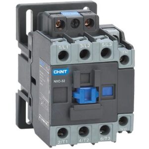 CONTACTOR CHINT NXC-25 - In:25A - 3-POLOS + Aux: 1NA+1NC - Bob: 220VCA