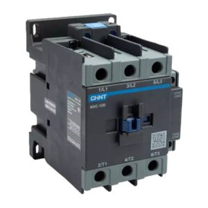 CONTACTOR CHINT NXC-85 - In:85A - 3-POLOS + Aux: 1NA+1NC - Bob: 24VCA