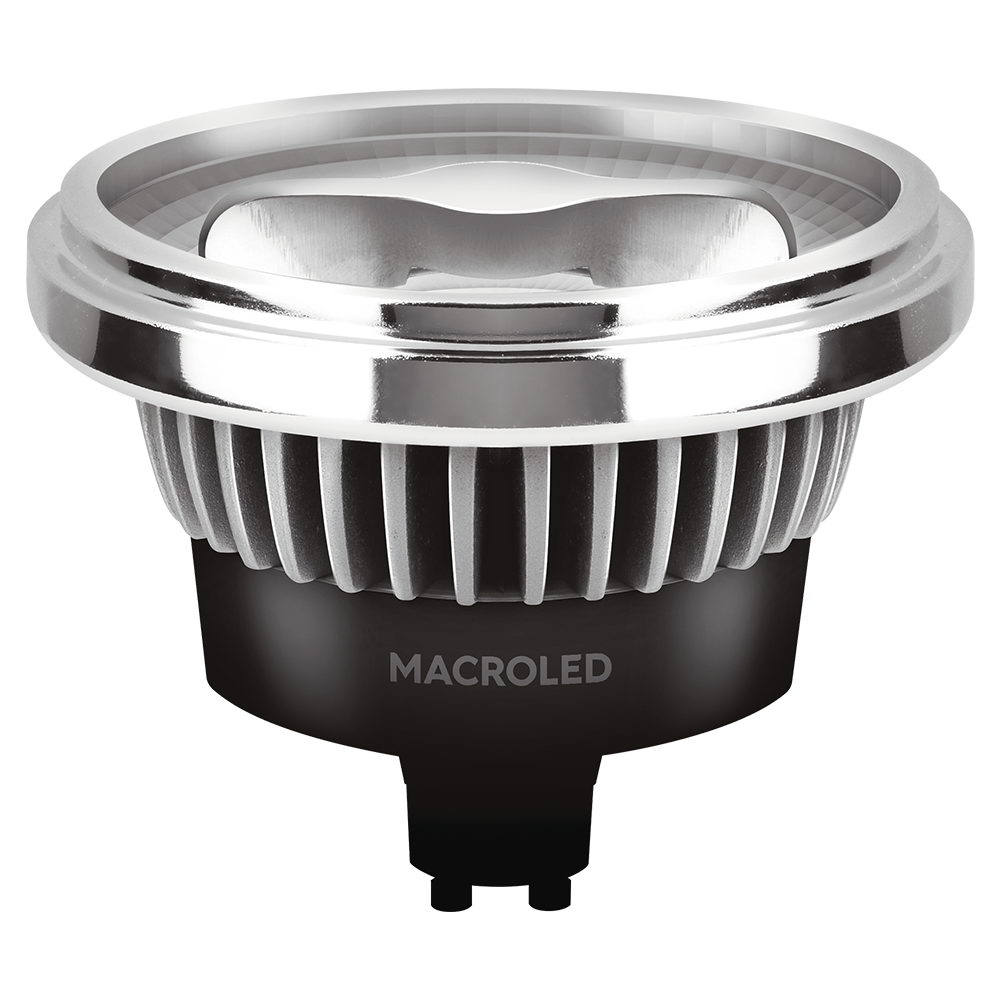 AR111 MACROLED GU10 12W 93RA TRIAC DIM AC180-260V 24 2700K