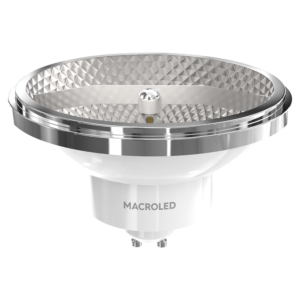 AR111 MACROLED 11W GU10 COB NO DIM AC100-240V FP>0.9 CALIDO 2700K 12º 950LM
