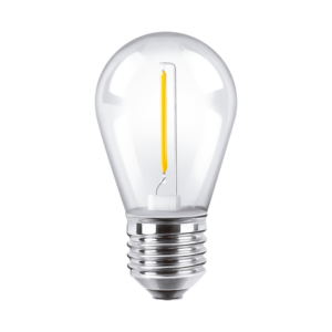 BULBO S14 FILAMENTO MACROLED 0,65W E27 AC180-265V FRIO 6000K