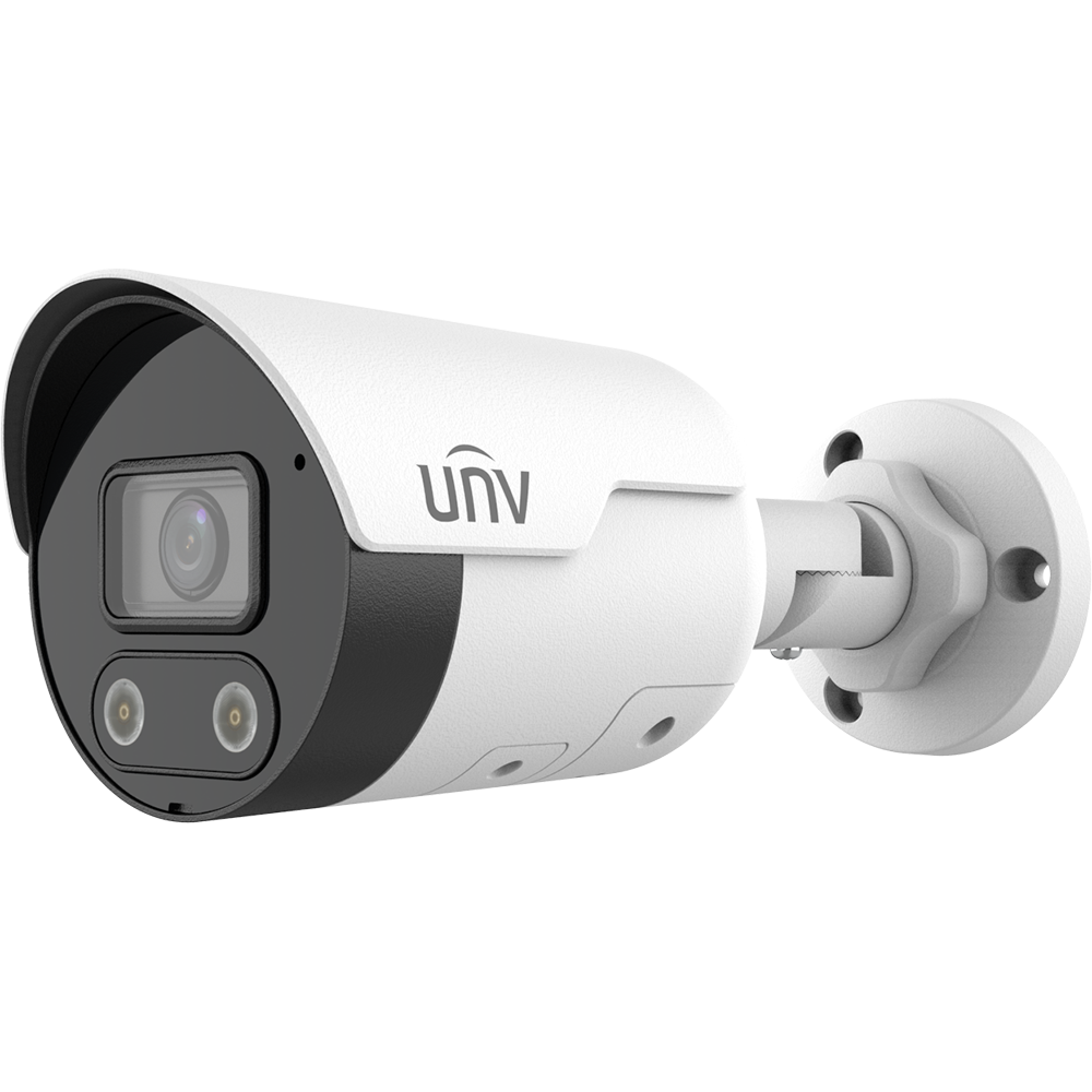 CÁMARA IP EASY TIPO BULLET RESOLUCION 2MPX LENTE FIJO 2,8MM CARACTERISTICAS 120DB WDR, IP67, HLC,COLORHUNTER, MIC&SPEAKER, IR LED 30M