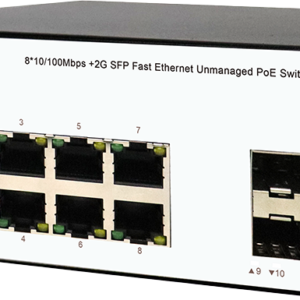 SWITCH POE NO ADMINISTRADO DE 100 GIGABIT Y 8 PUERTOS