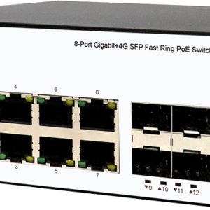 SWITCH POE GESTIONADO DE 8 PUERTOS Y 1000 GIGABIT