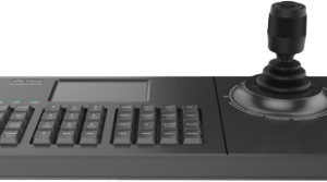TECLADO PARA CCTV CON PUERTO DE RED, 1 RJ-45 10M/100M, 1 USB2.0, 1 RS-232, 2 RS-485