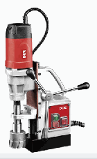 TALADRO BASE MAGNETICA 900W CAPACIDAD DE MAGNETISMO 15000N DIAMETRO MAX. DE PERFORACION TALADRO 13MM. SACA NUCLEO 30MM MAX. NUCLEO 140MM PESO 12KG INCLUYE SACA NUCLEO 22MM. FUSIBLE . CARBONES