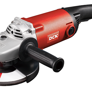 AMOLADORA ANGULAR POTENCIA 2200W DIAMETRO DEL DISCO 180MM ROSCA DEL EJE M14 PESO 5KG INCLUYE MANGO AUXILIAR. LLAVE. CARBONES