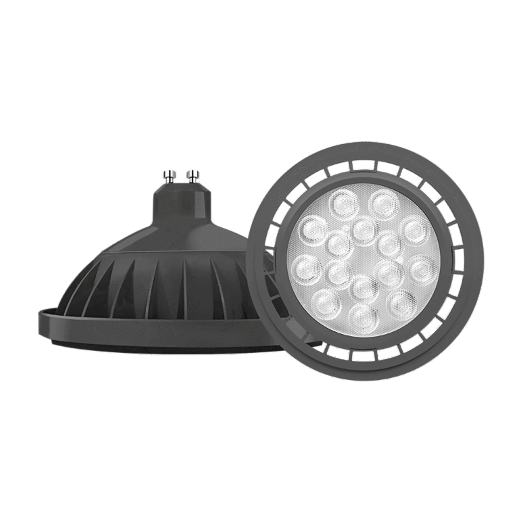 AR111 MACROLED ECO GRIS 11W GU10 AC100-240V FRIO 6000K 25º