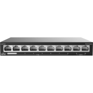 SWITCH POE DE 8 PUERTOS 100MBPS + 2 PUERTOS 100MBPS DE ENLACE UPLINK MAX. POE POWER 88W - MAX 30 W P/PUERTO