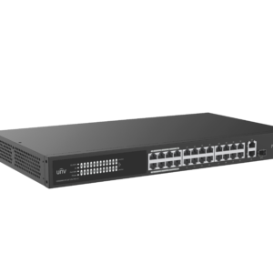 CLOUD SWITCH POE 24 PUERTOS 100MBPS + 2UPLINK 1GBPS RJ45 +1 UPLINK 1GBPS COMBO PORTS. MAX. POE POWER 370W - MAX 30 W P/PUERTO, ADMINISTRABLE