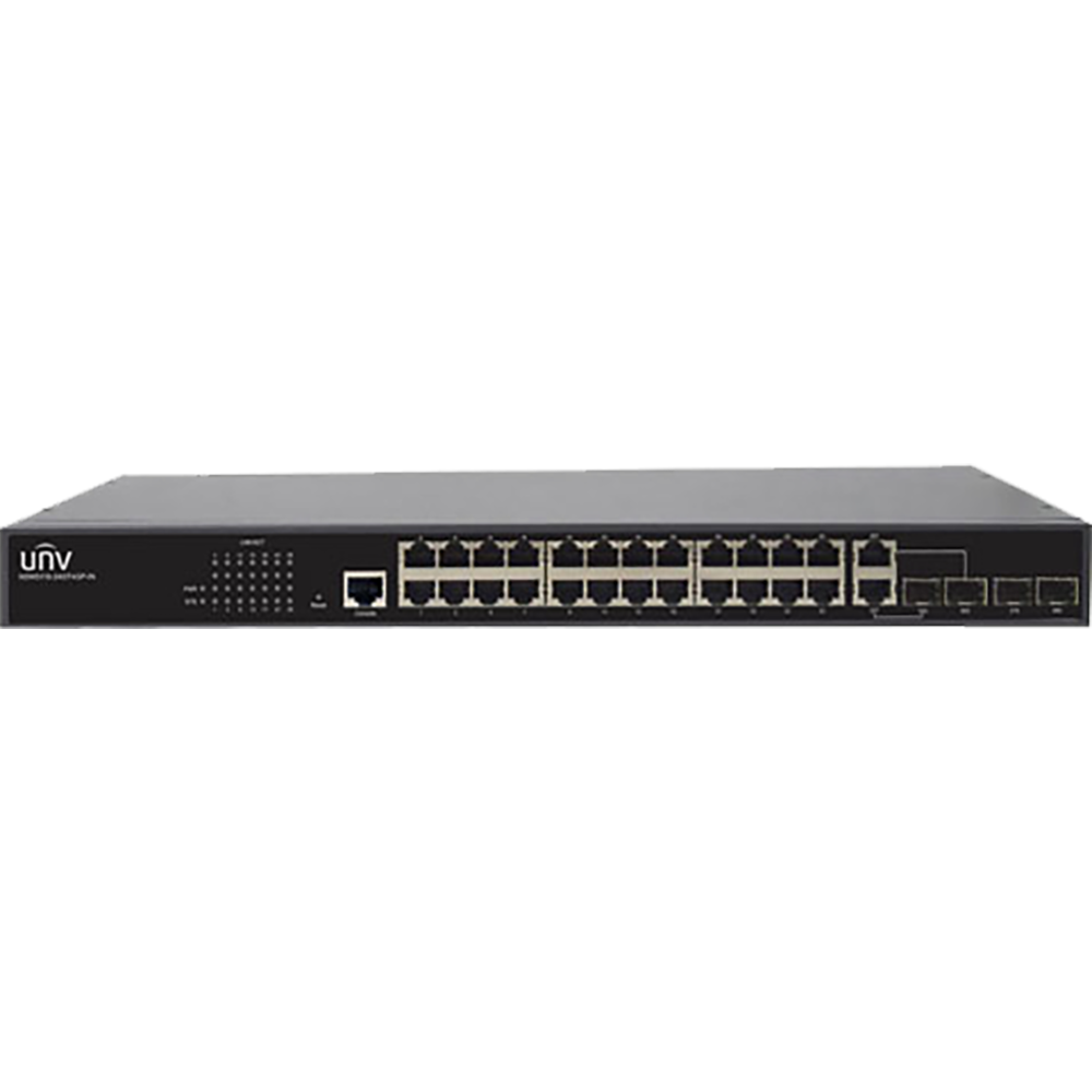 SWITCH LAYER 2, 24 PUERTOS 1000MBPS + 2UPLINK 1GBPS RJ45 +2 UPLINK 1GBPS COMBO PORTS , SOPORTA VLAN, PORT MIRRORING, ADMINISTRACION WEB,