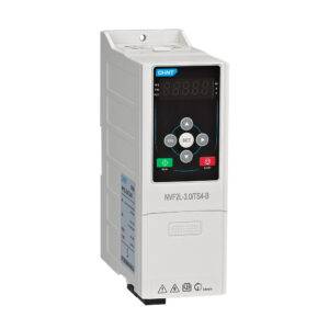 VARIADOR DE VELOCIDAD - formato libro - CHINT NVF2L-3.0/TS4-B; Alim.: Trifásica 380V; In: 7,2A; Pot: 3kW / 4HP - con resistencia frenado