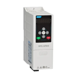 VARIADOR DE VELOCIDAD - formato libro - CHINT NVF2L-4.0/TS4-B; Alim.: Trifásica 380V; In: 9,5A; Pot: 4kW / 5,4HP - con resistencia frenado