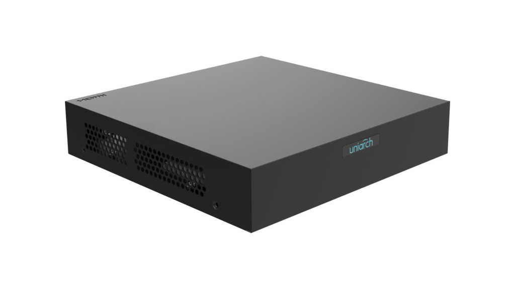 NVR UNIARCH ECO 16 CANALES, 1 SATA HDD HASTA 6TB CARACTERISTICAS H.265&6MPX, ONVIF, UMD, 1 SALIDA DE AUDIO