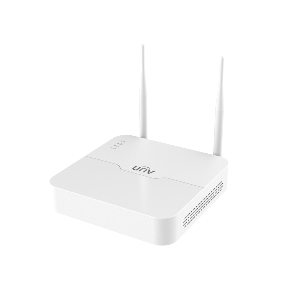 NVR UNV WIFI SERIES 8 CANALES 1 SATA HDD HASTA 10TB, COMPRESIÓN H.265, RESOLUCION DE GRABACIÓN DE HASTA 8MP, SOPORTA ONVIF Y RSTP