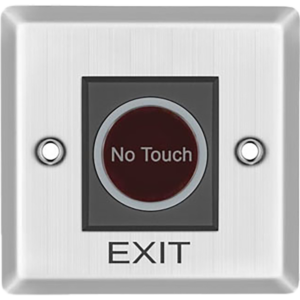 EXIT BUTTON, SIN CONTACTO TIPO TOUCH, METALLICO, DISEÑO PROFESIONAL 12VDC