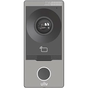 VIDEO PORTERO IP WI-FI UNIDAD EXTERIOR METALICO, MONTAJE SUPERFICIAL, 2MPX C/ UN BOTON