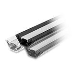 PERFIL DE PVC ESQUINERO 45º GRIS X 2MTS