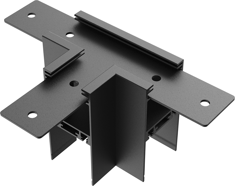 CONECTOR TIPO T PARA RIEL MAGNETICO BOLD SKYLINE MACROLED