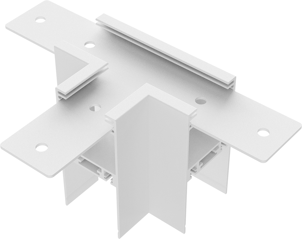CONECTOR TIPO T PARA RIEL MAGNETICO BOLD SKYLINE MACROLED