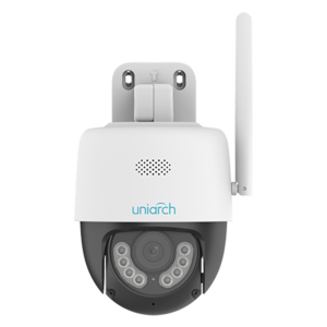 CAMARA IP UNIARCH TIPO PT WI-FI INTERIOR/EXTERIOR, INTELIGENTE PARA HOGAR RESOLUCION 3MP LENTE FIJA DE 4 MM, MICROFONO Y ALTAVOZ, DETECCION DE CUERPO HUMANO, IP66, IR30 M, RJ45