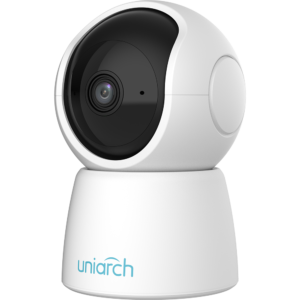 CAMARA IP UNIARCH TIPO PT WI-FI, INTERIOR, INTELIGENTE PARA HOGAR RESOLUCION 2MP LENTE FIJA DE 4 MM, MICROFONO Y ALTAVOZ, DETECCION DE CUERPO HUMANO, IR 10M, RJ45