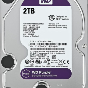 ALMACENAMIENTO DISCO RIGIDO WD TIPO HDD LINEA PURPLE CAPACIDAD 2TB