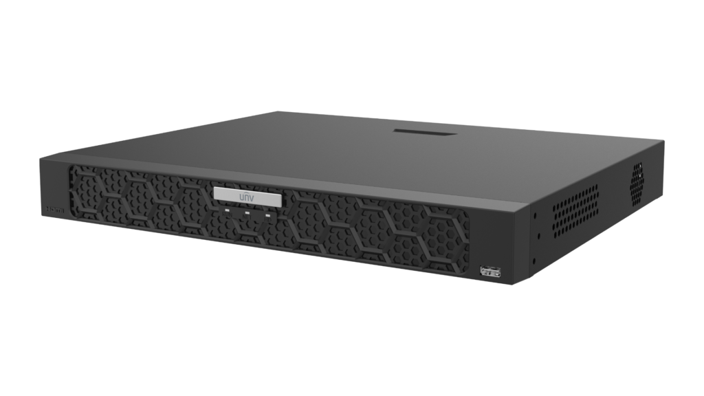 GRABADOR DE VÍDEO EN RED DE 32 CANALES, SEEKFREE 2 INTERFACES SATA, 1U, H.265 Y 4K