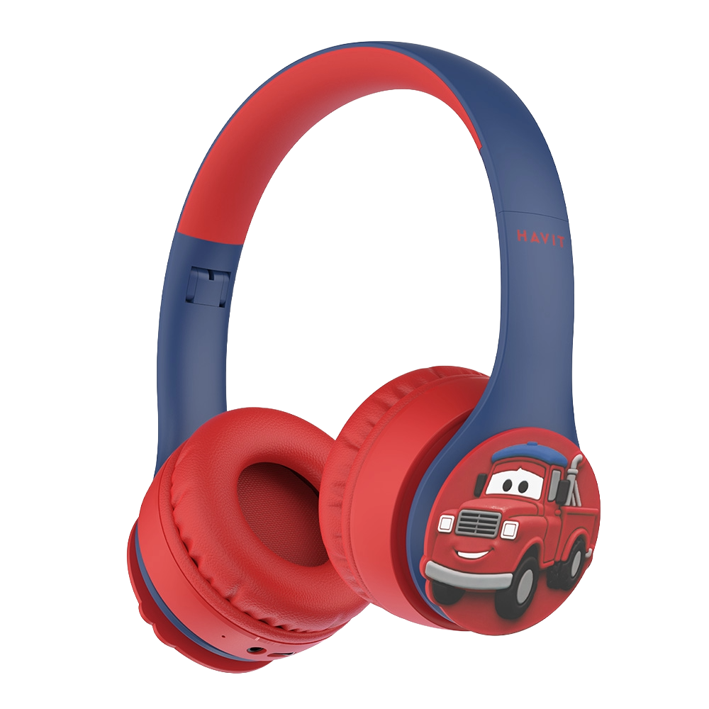 AURICULAR INFANTIL HAVIT CARS AUTO CON MICROFONO ROSA
