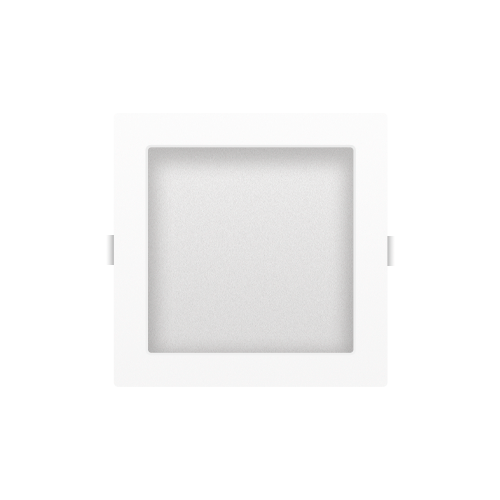 PANEL FLAT CUADRADO KING 12W AC165-265V CALIDO 3000K