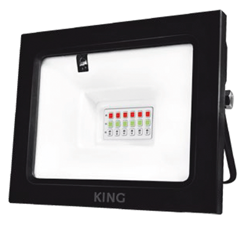 REFLECTOR LED KING 20W AC185-260V RGB CONTROL REMOTO RF