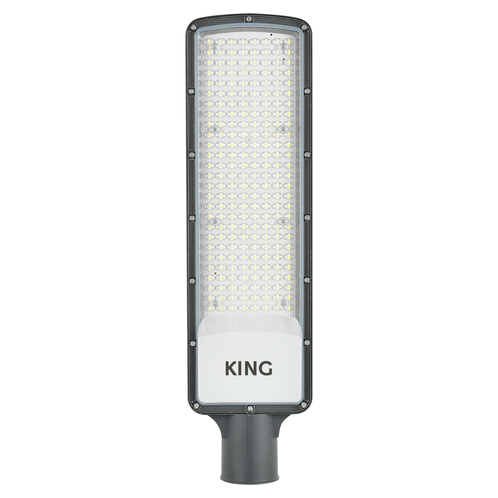 LUZ DE CALLE KING 200W, AC100-240V, 6500K, 20000LM, FP0.5, IP65, IK04