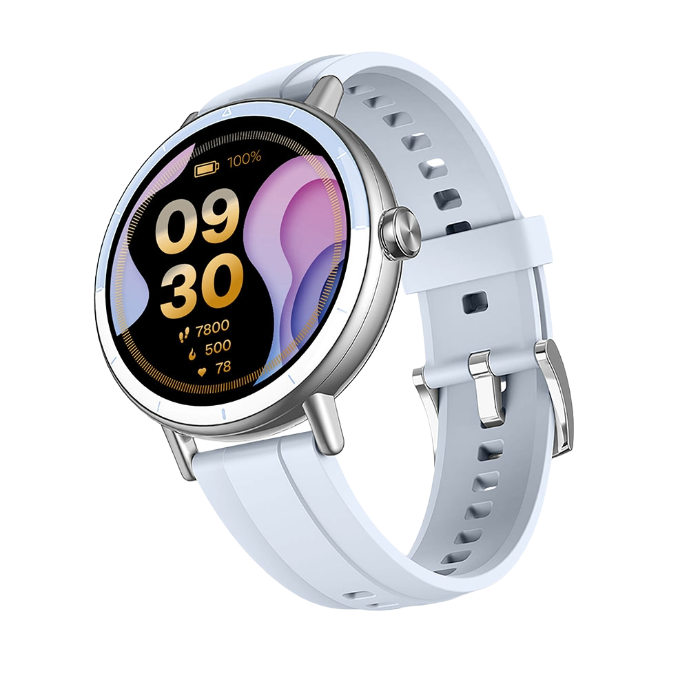 SMARTWATCH NOAK M30 CLASSIC REDONDO 1.27" TFT-LCD IP68 AZUL