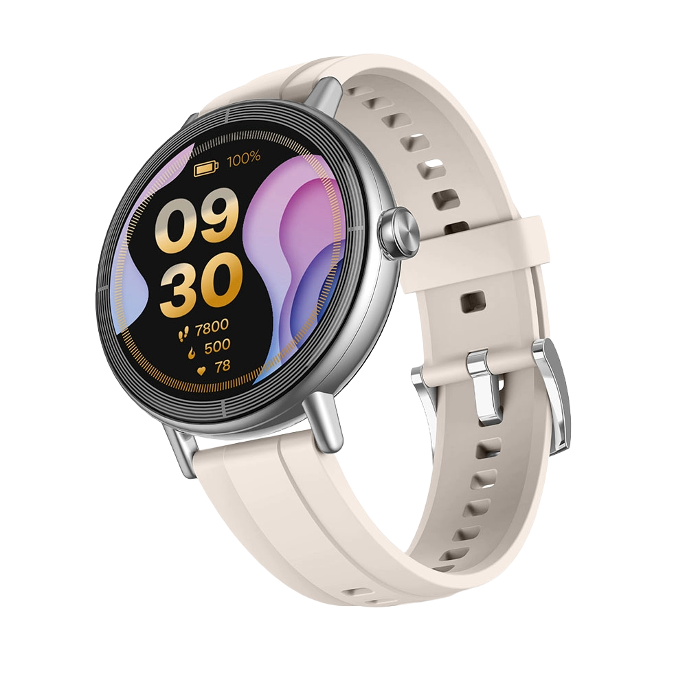 SMARTWATCH NOAK M30 CLASSIC REDONDO 1.27" TFT-LCD IP68 BLANCO
