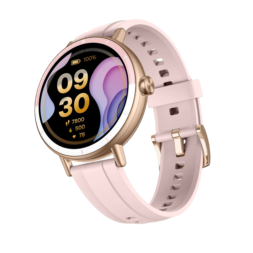 SMARTWATCH NOAK M30 CLASSIC REDONDO 1.27" TFT-LCD IP68 ROSA