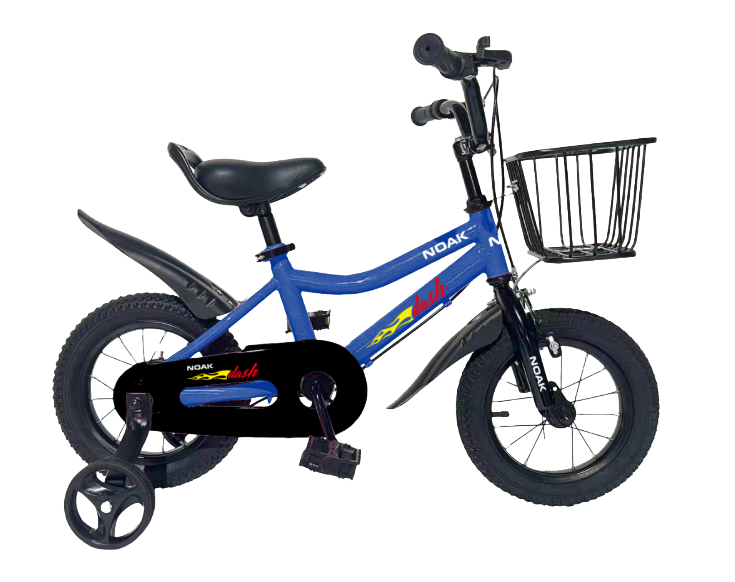 BICICLETA INFANTIL NOAK DASH RODADO 12 AZUL Y NEGRO