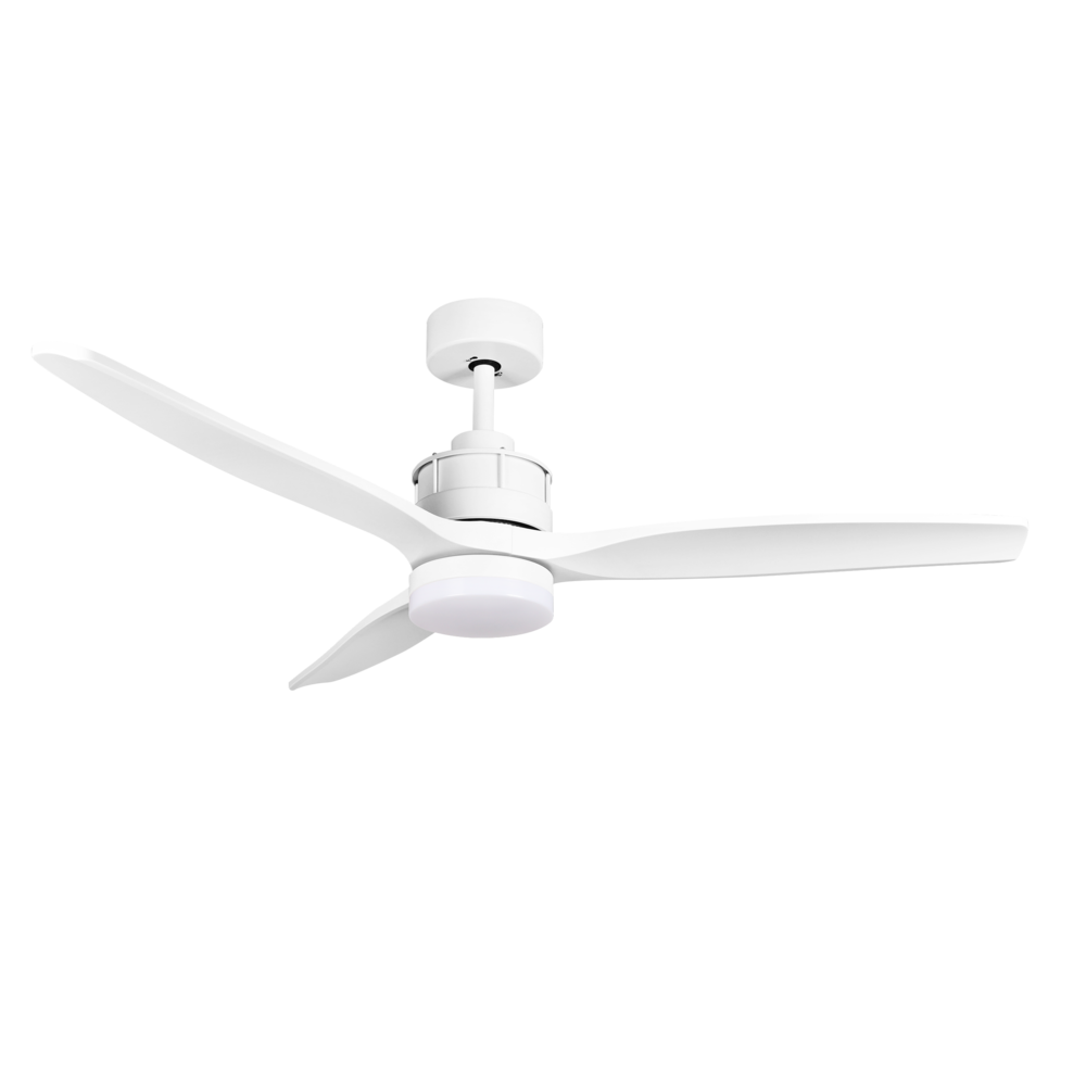 VENTILADOR DE TECHO 52" BLANCO NOAK MOTOR DC 6 VELOCIDADES