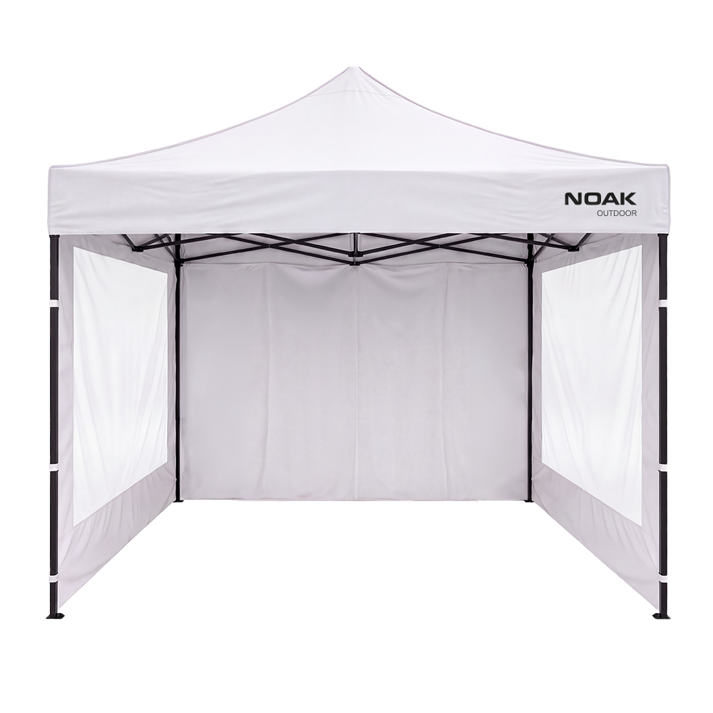 GAZEBO 3X3M BLANCO NOAK ESTRUCTURA ACERO TELA OXFORD 600D