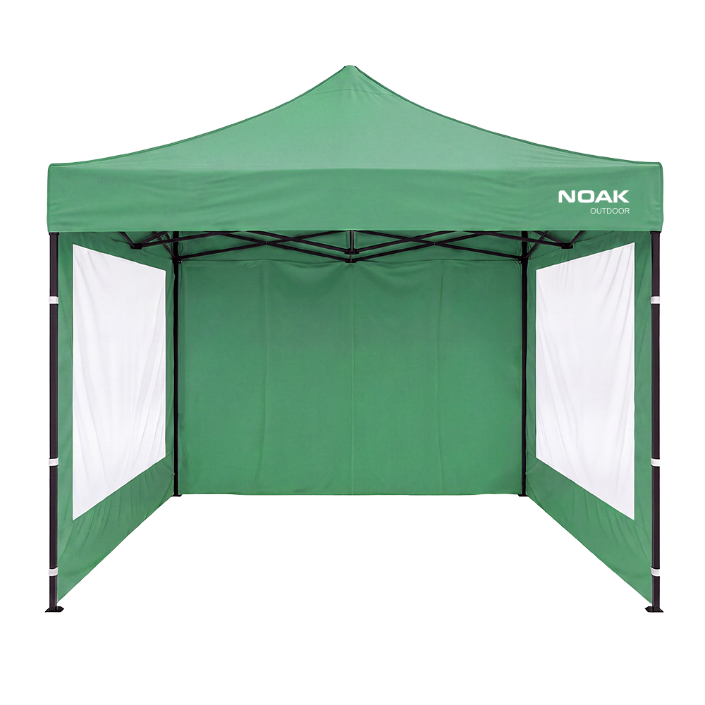 GAZEBO 3X3M VERDE NOAK ESTRUCTURA ACERO TELA OXFORD 600D
