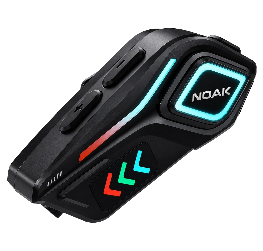INTERCOMUNICADOR MOTO NOAK RIDER BLUETOOTH MANOS LIBRES NEGRO